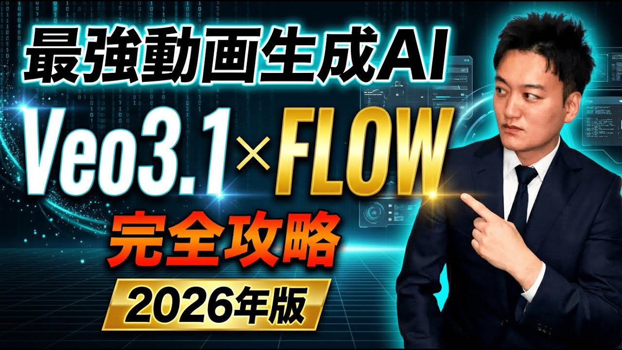 Veo 3.1×Flowで企業CMを45分で作る全手順｜Google 動画生成AIが2026年神アプデ！無料でもOK