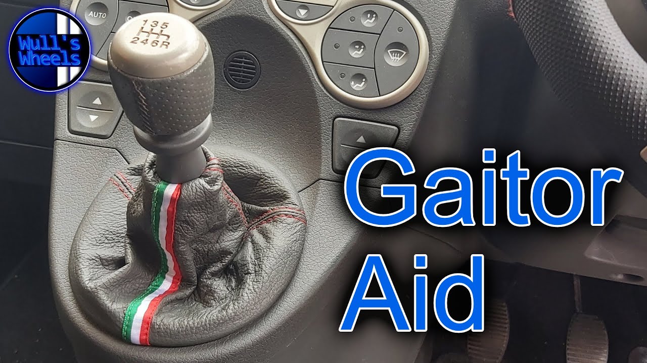 How I went about replacing my gear gaitor - Fiat Panda 100HP
