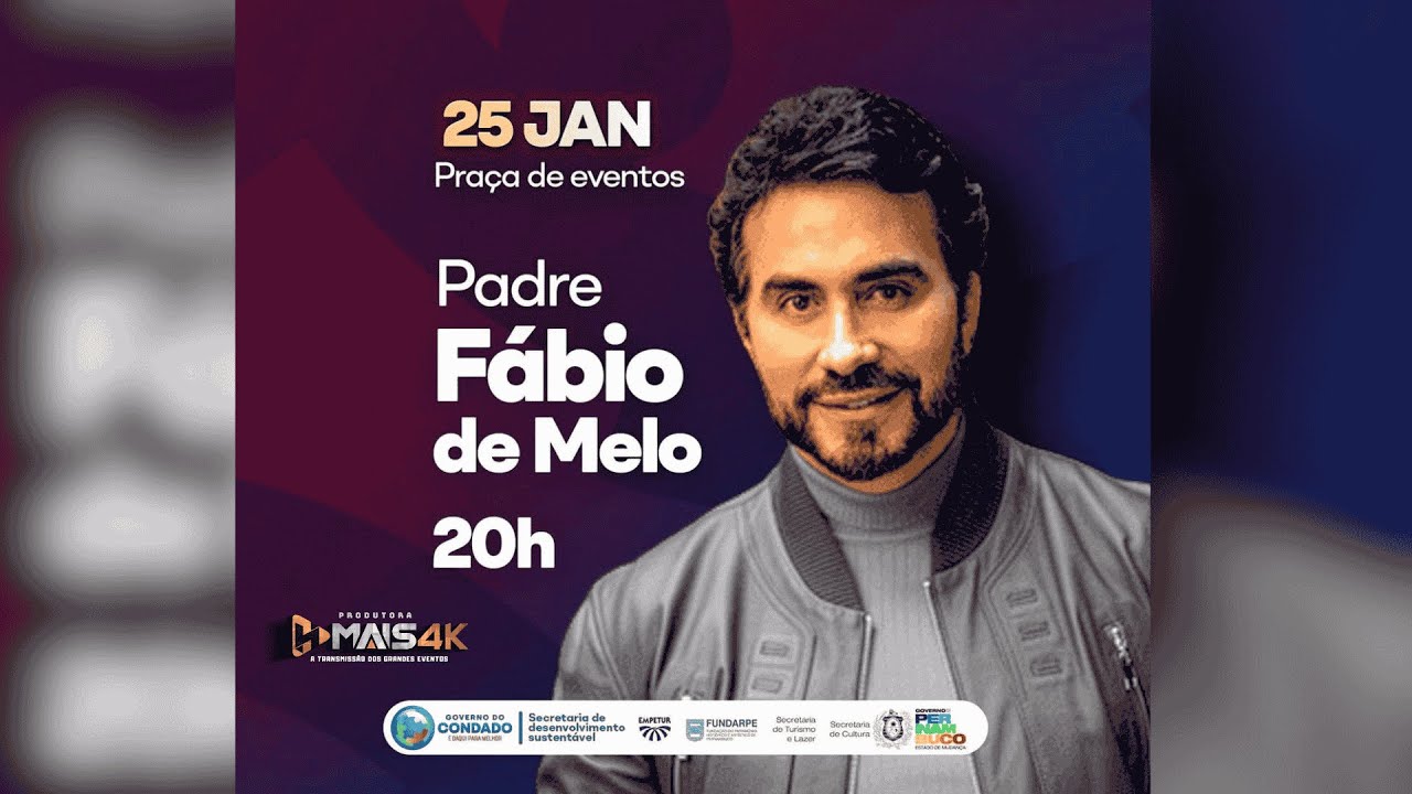 Padre Fábio de Melo  ao vivo de Condado -PE