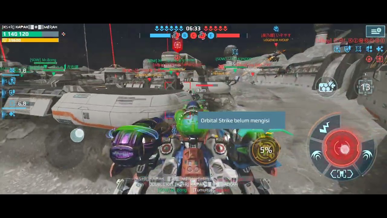 Funny moments saat Mabar Lucu. Pak sweet Terbaik. #warrobots #wr