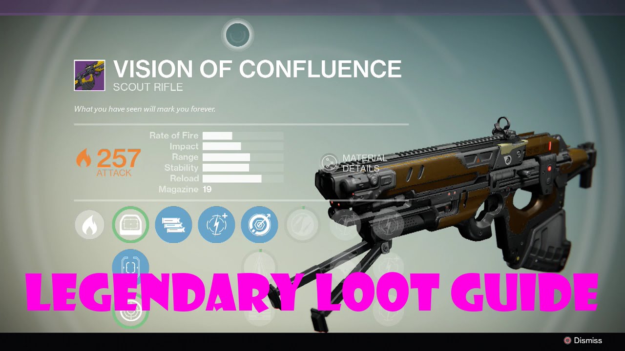 Destiny Legendary Loot Guide - 