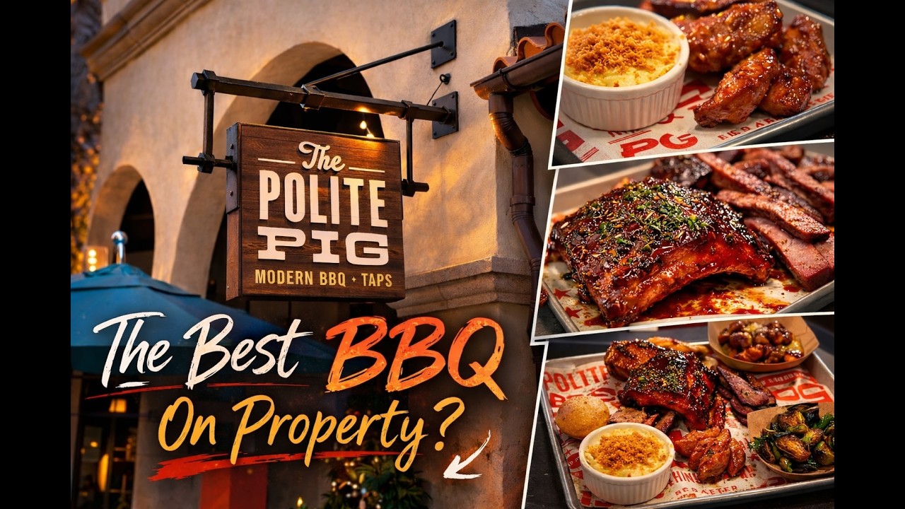 Is Polite Pig the BEST BBQ on Property?! 🔥 Full Review