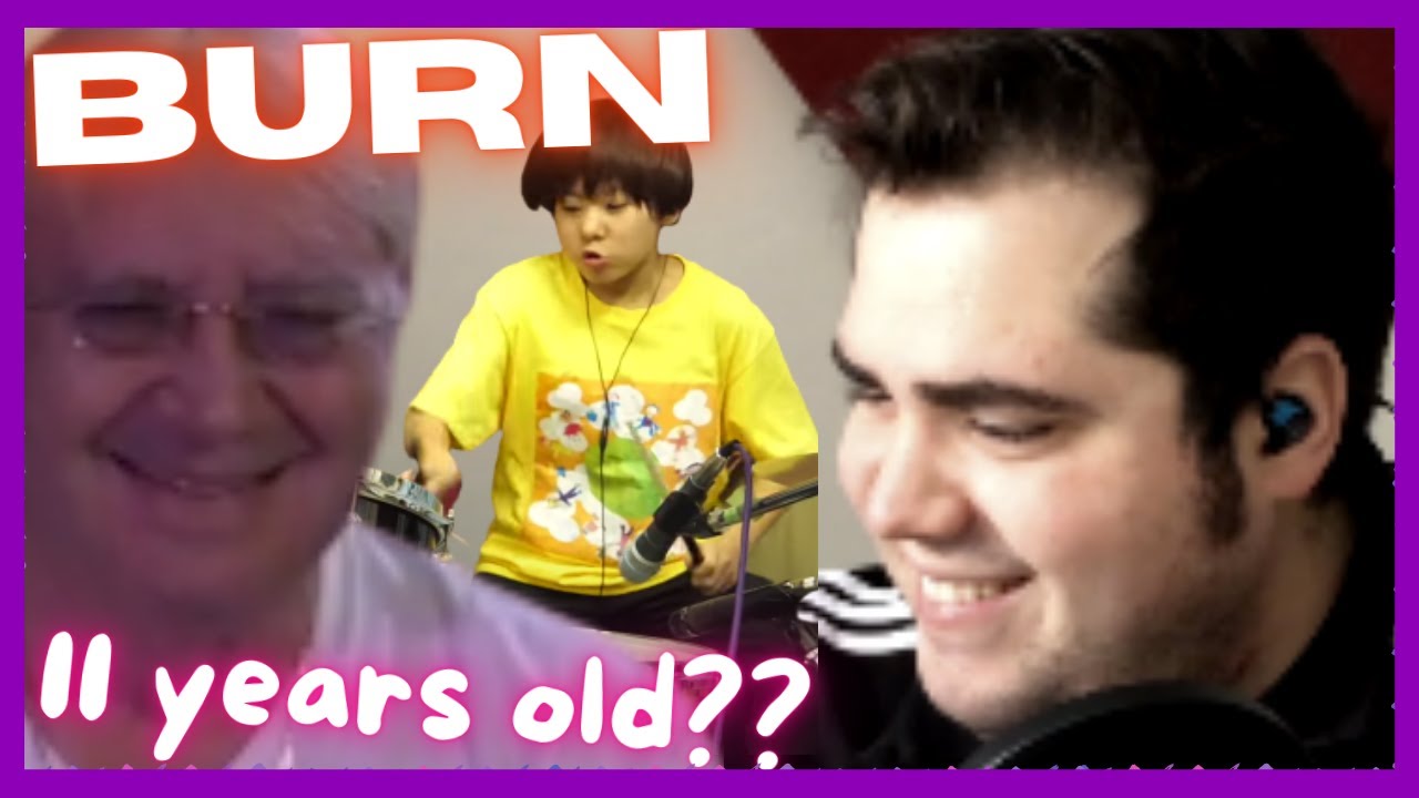 29 year old former kid drummer REACTS to 11yo Yoyoka BURN (+Ian Paice reaction) [also my cover]