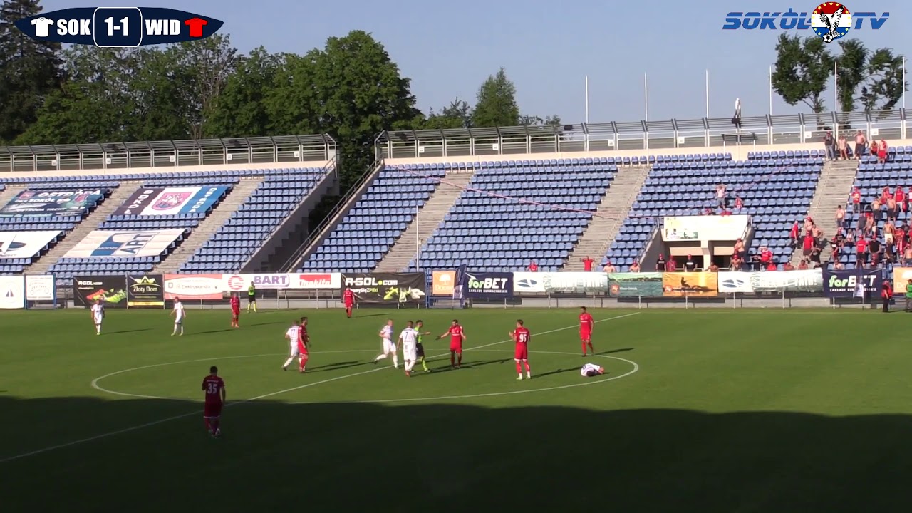 Skr&oacute;t meczu Sok&oacute;ł Ostr&oacute;da - Widzew Ł&oacute;dź 16.06.2018