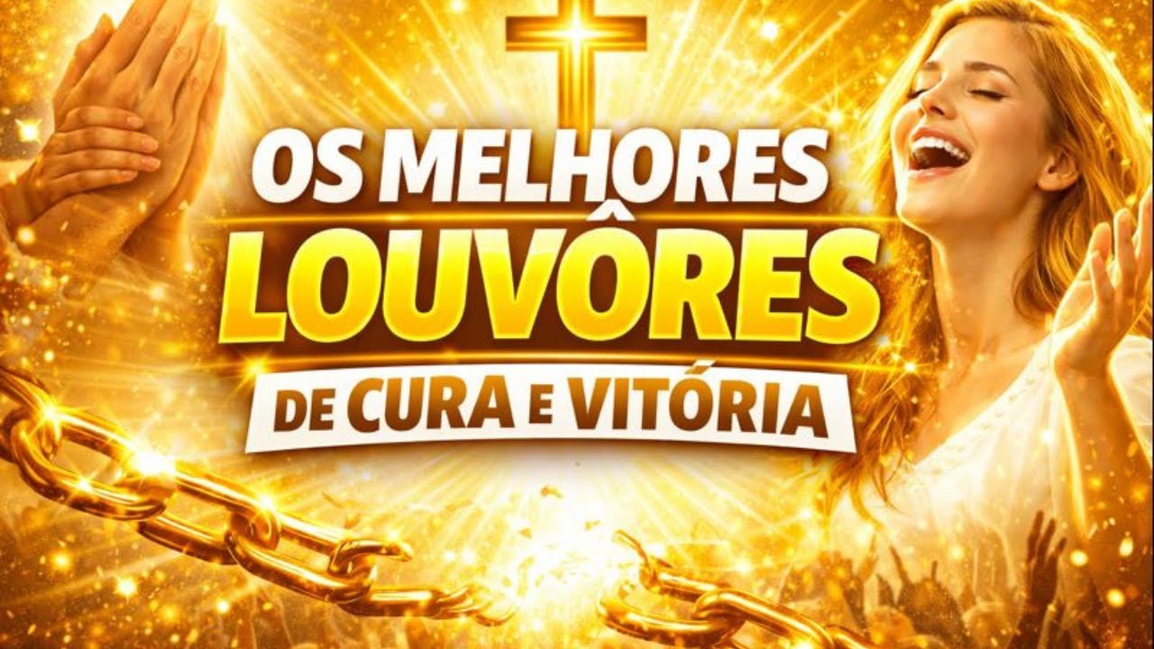 Os melhores louvores de cura e vitória 🙏✨ Ouça com a Alma e receba cura