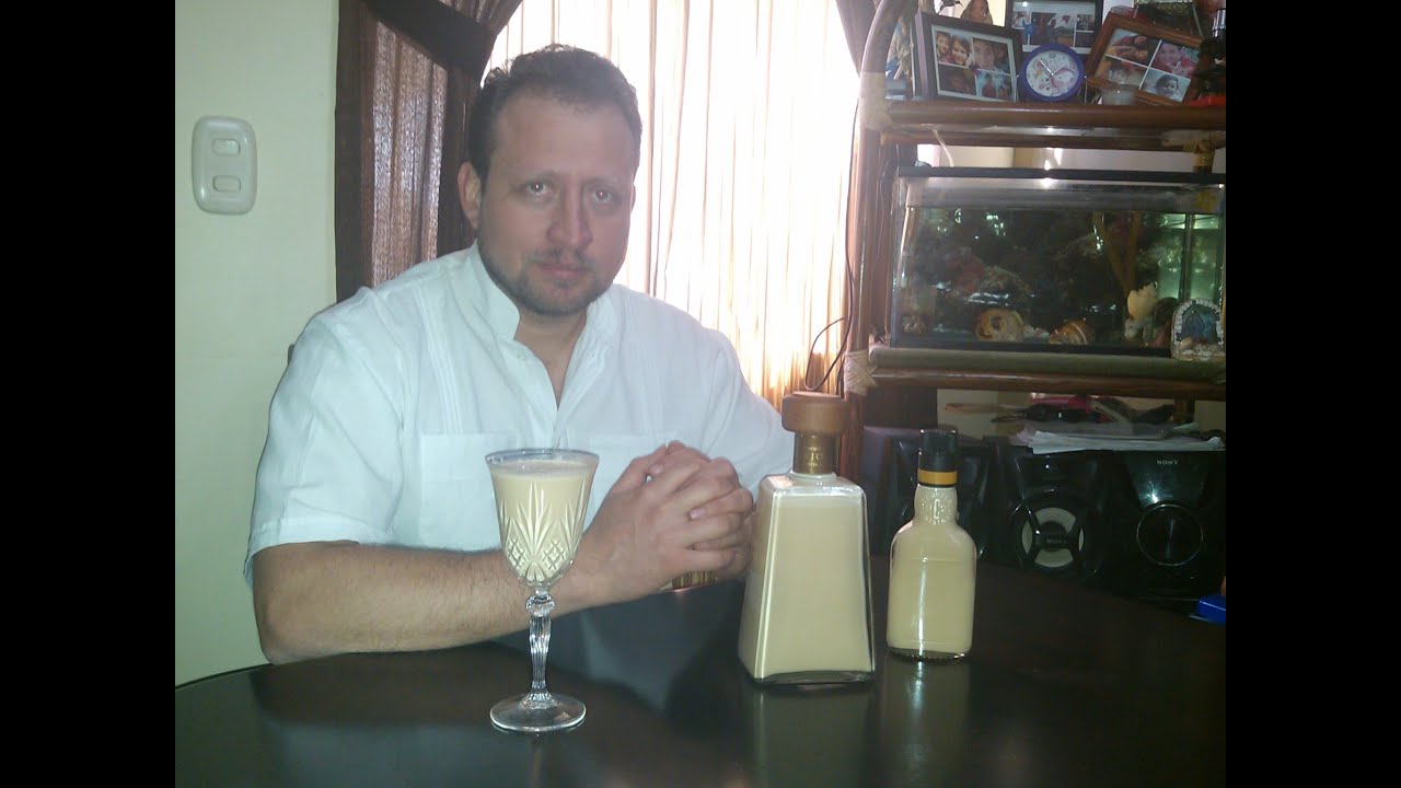 Torito de cacahuate con licor de caña