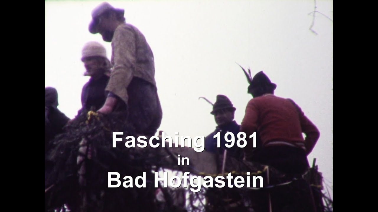 FASCHING 1981 IN BAD HOFGASTEIN