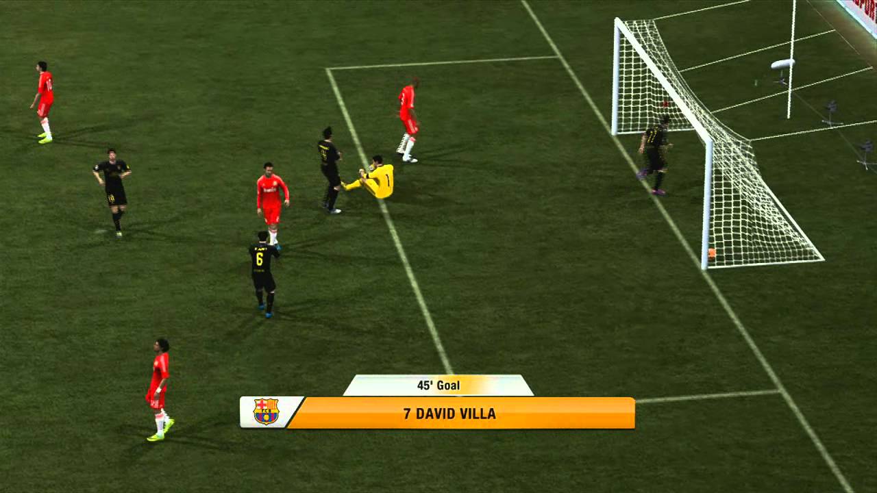 FIFA 12: FC Barcelona vs Real Madrid (Full Game Highlights)