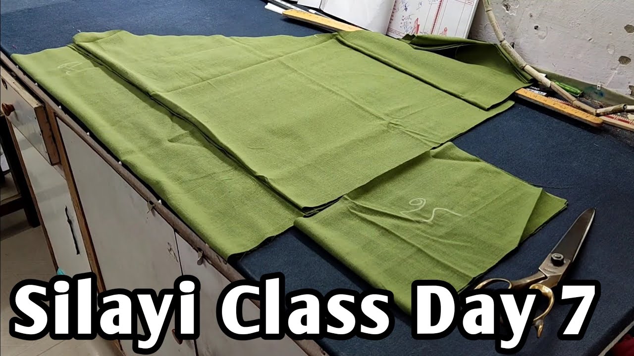 Silayi Class Day 7 | Simple Salwar Cutting | Zara Boutique