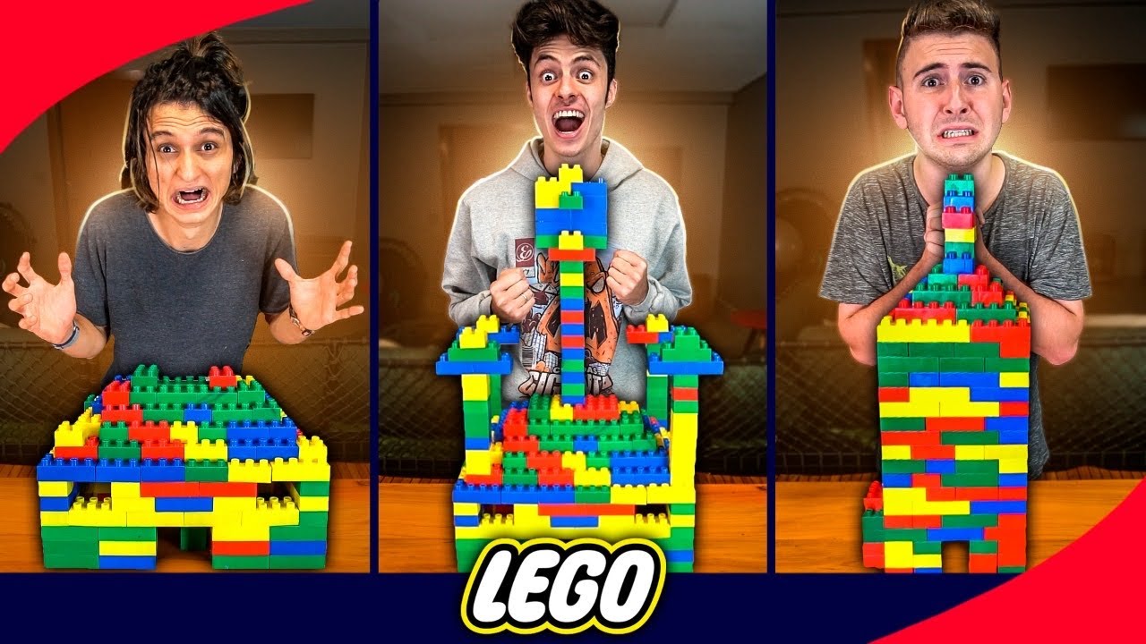 QUEM FIZER O CASTELO DE LEGO MAIS ÉPICO VENCE! - Desafio
