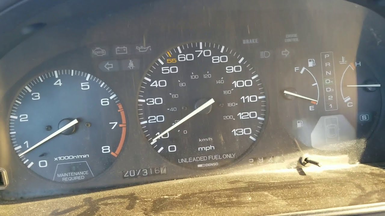 Honda speed sensor repair 1990-93 accord cb7