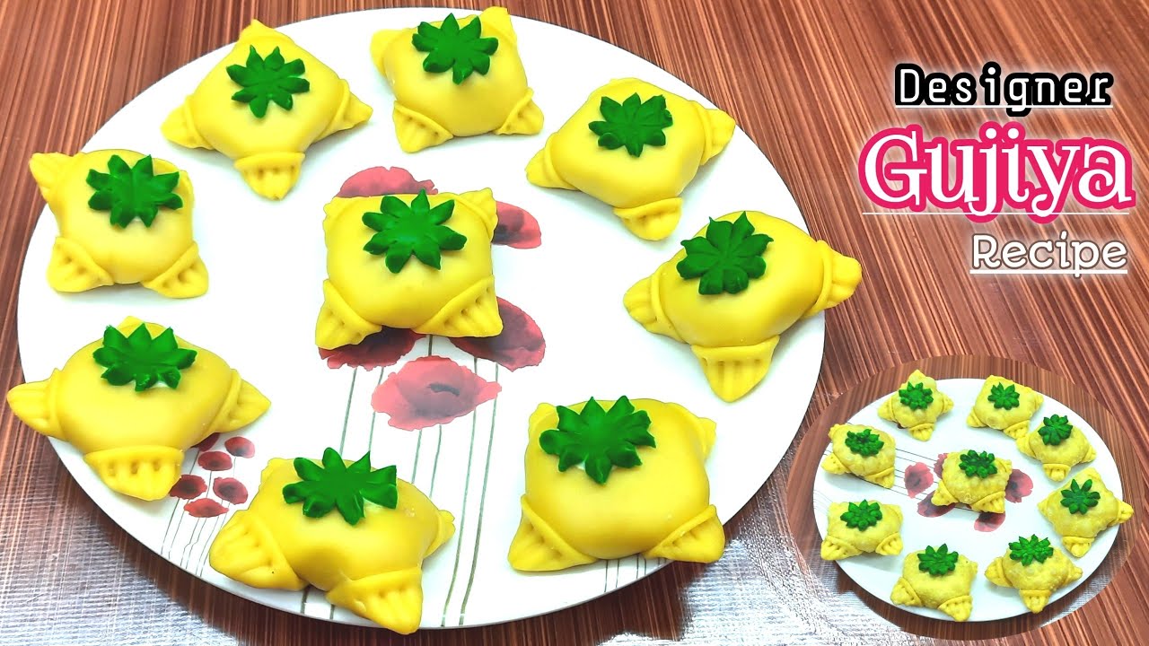 Designer Gujiya | Gujiya without Mawa | Holi Special Sweet | Karanji | Pidukiya | Mithai | Holi 2021
