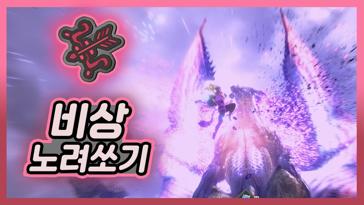 샤갈을 제일 맛있게 잡는 무기 [몬스터헌터 라이즈 선브레이크]
