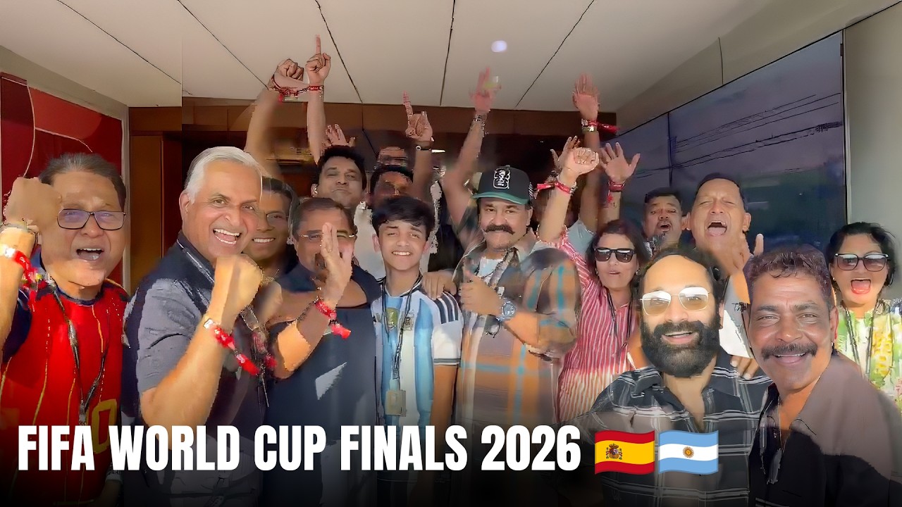 FIFA World Cup FINALS 2026 🇪🇸🇦🇷 | Mohanlal | Fahadh Faasil | Antony Perumbavoor
