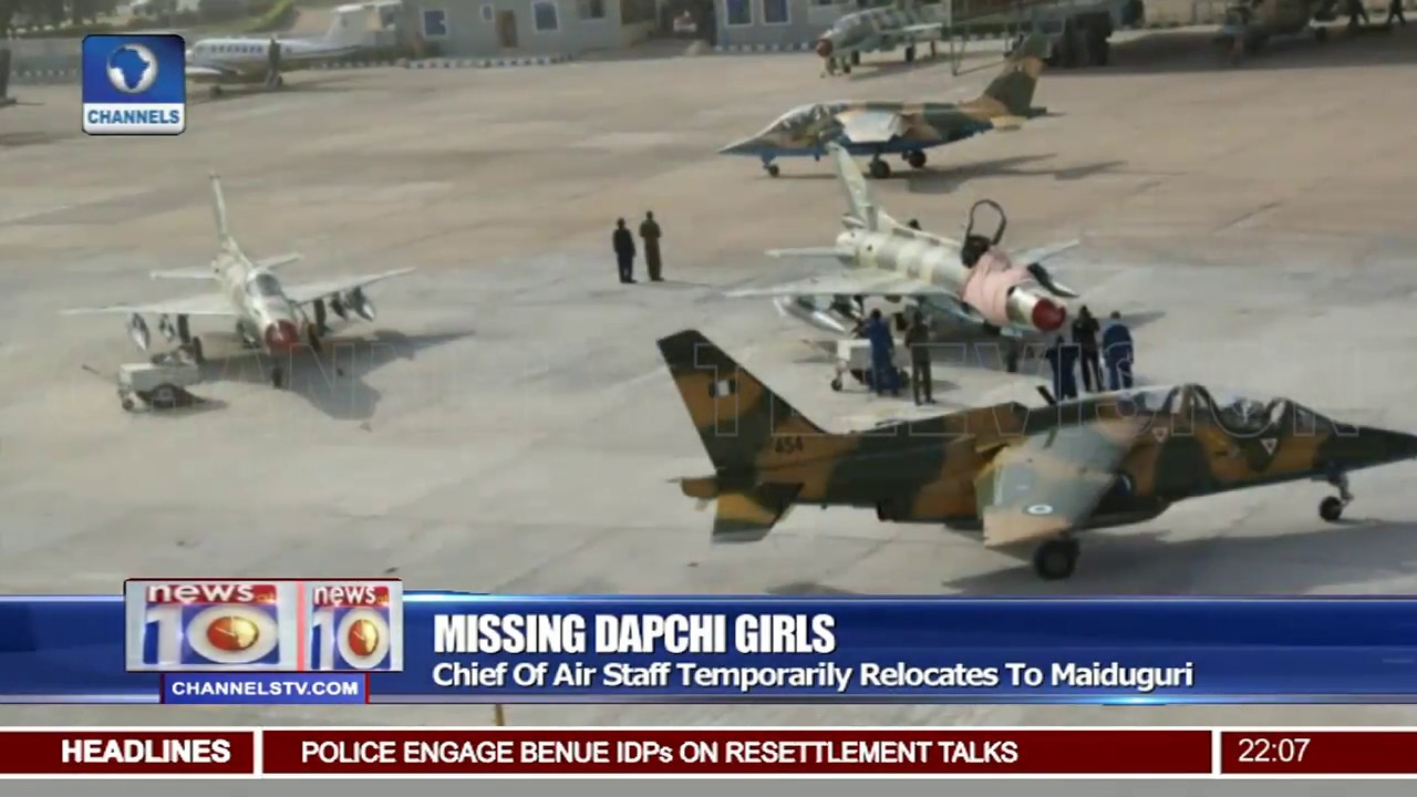 Missing Dapchi Girls: Chief Of Air Staff Temporarily Relocates To Maiduguri