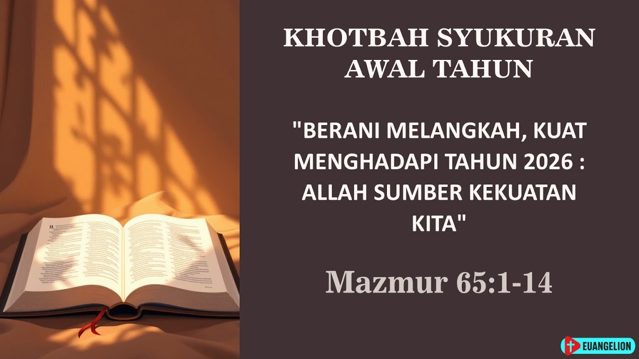 Khotbah Bona Taon, Punguan Marga, Parsahutaon Mazmur 65:1-14