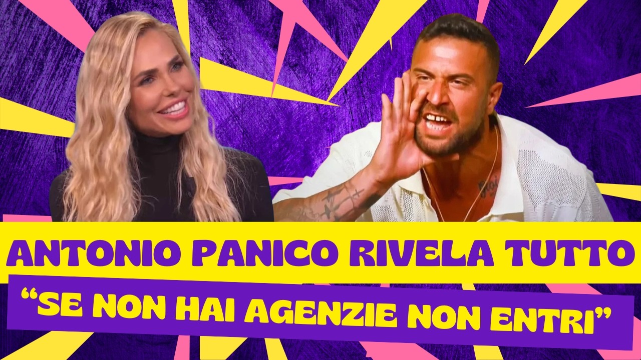 GRANDE FRATELLO VIP NELLA BUFERA: ANTONIO PANICO ACCUSA “VANNO AVANTI SOLO QUELLI CON LE CONOSCENZE