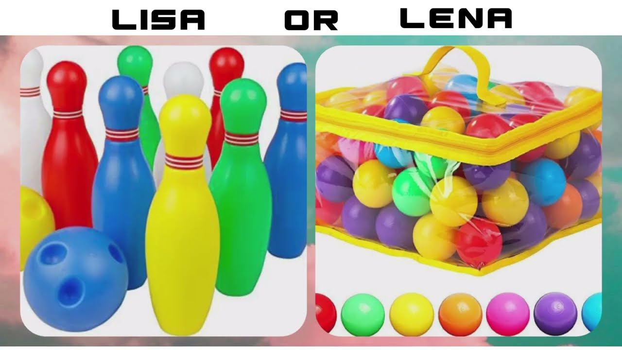 Lisa Or Lena 💗 Choose One (aesthetic) #viral #toys #choose