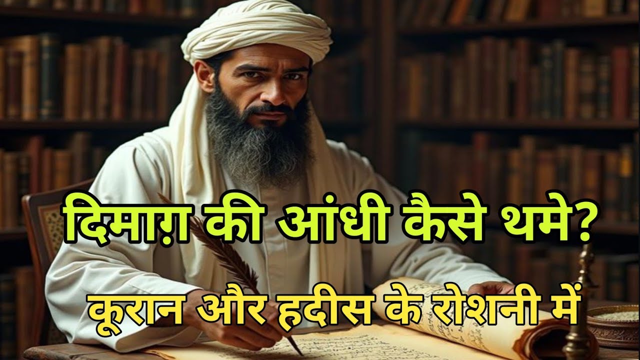 💯✅ Why Your Thoughts Never Stop|| कूराने और हदीस के रोशनी में || #Mindcontrol