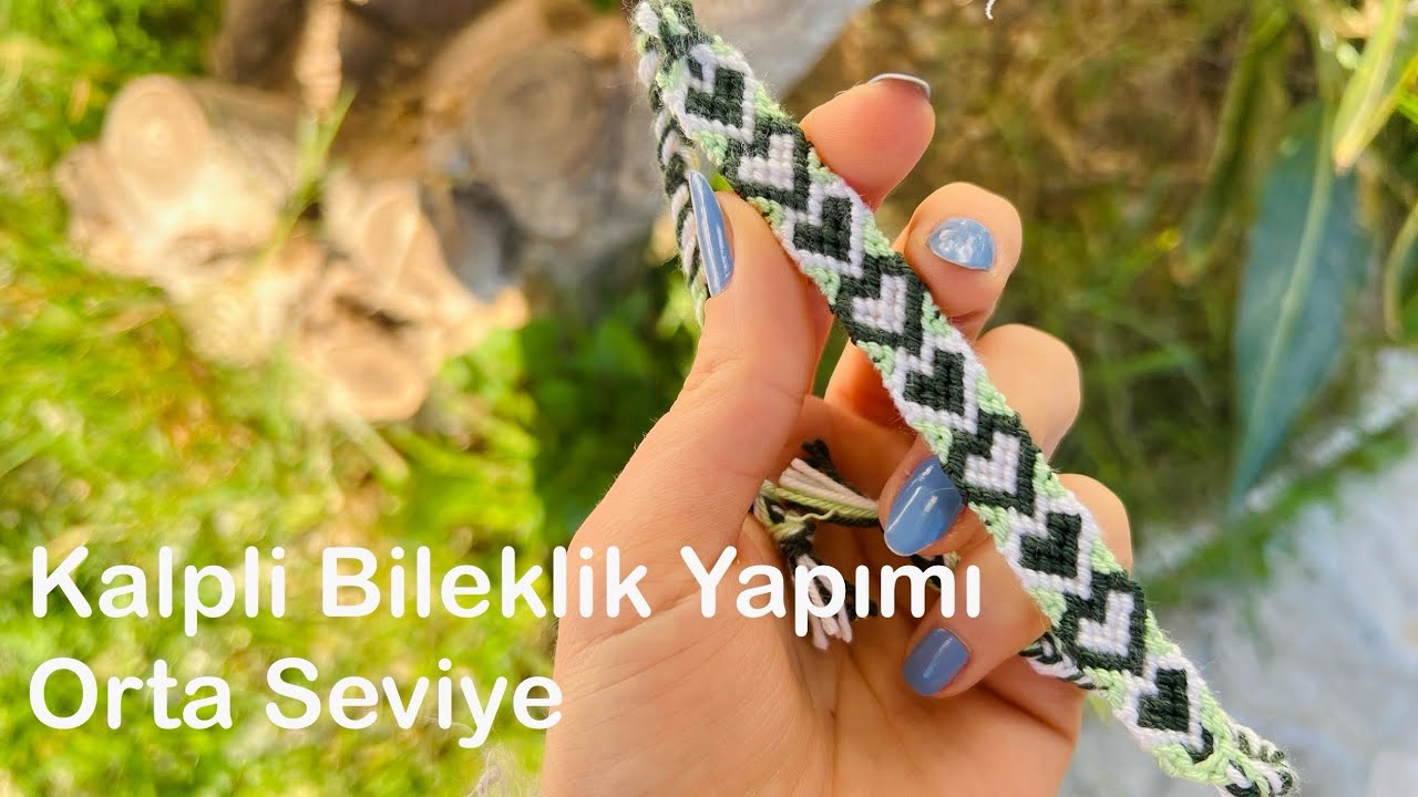 Kalpli Bileklik Yapımı / İpten Bileklik Yapımı / DIY / Kendin Yap / 108