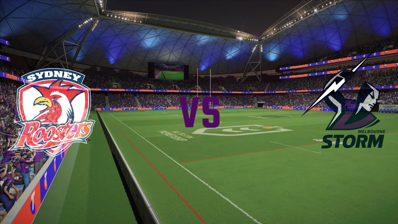 Roosters vs Storm R21 2025 Footy Series