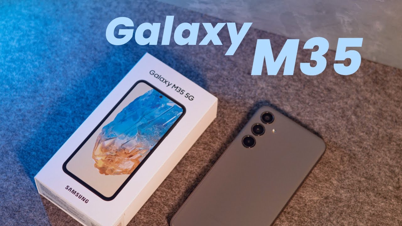 CONFIGURANDO o Galaxy M35 5G Cinza e UNBOXING
