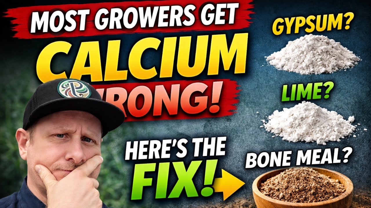 Calcium in Living Soil: What to Use (and how to STACK sources)