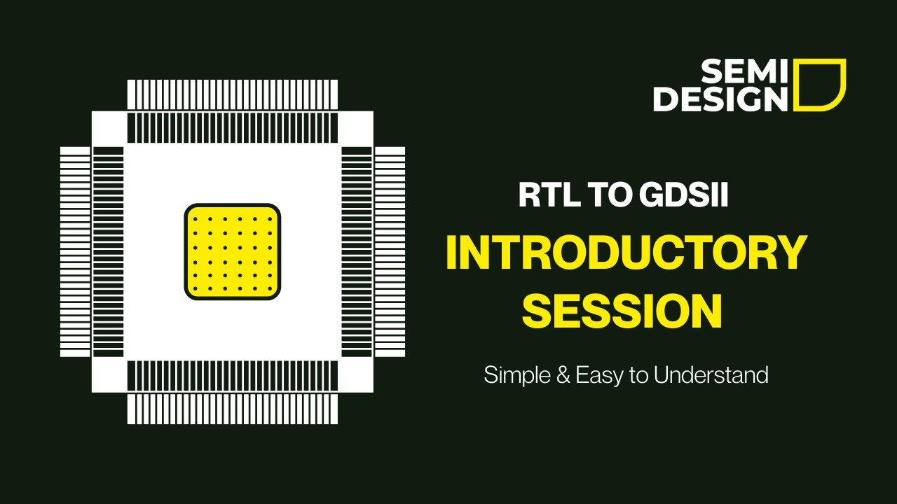 RTL to GDSII Demo ( Play At  0.75 or 0.70 Speed )