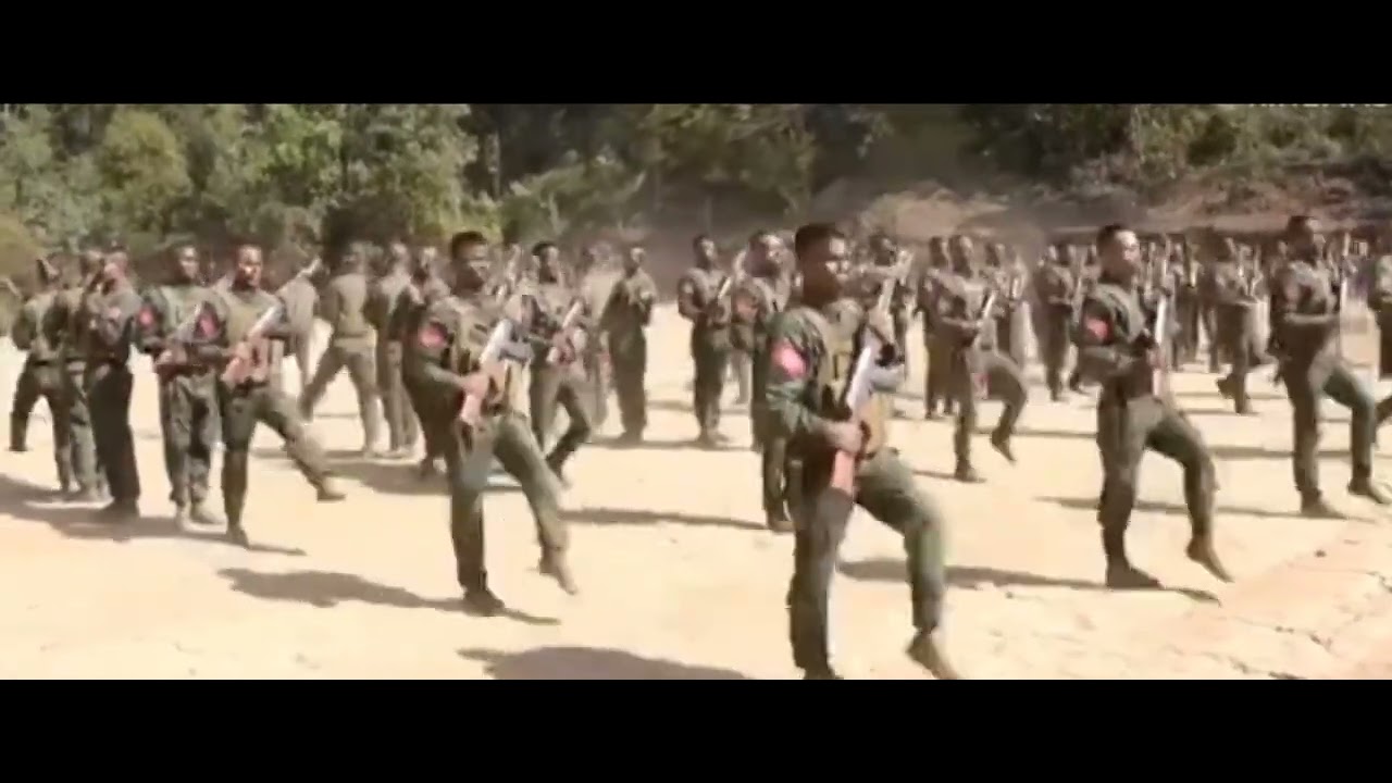 Arakan Army AA Commando training Soliders 💪🏿💪🏿💪🏿