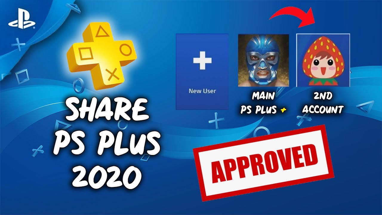 How To Share PS Plus Account | UPDATE 2020
