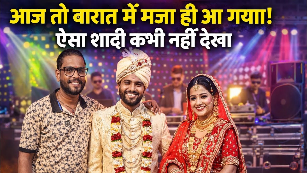 Second Day Barat Booking Full Enjoy 😍 | Aaj To Barat Mein Maja Hi Aa Gaya | CG Wedding Vlog