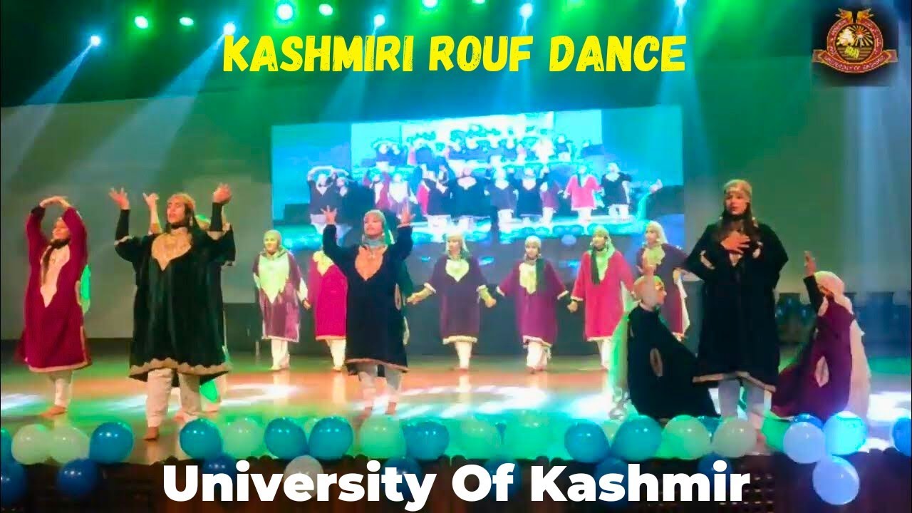 popular Kashmiri Rouf Dance at Tech Fest | University of Kashmir Hazratbal | Day 1