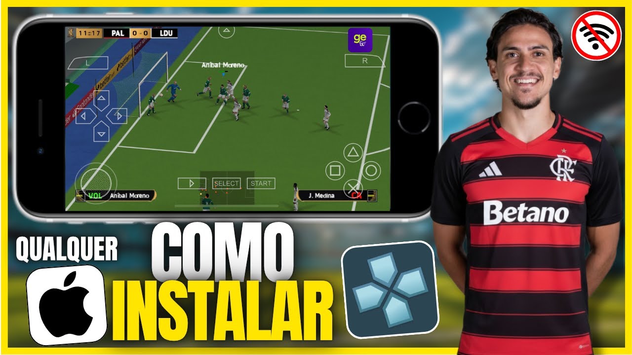 iPhone: Como Instalar PES, Bomba Patch e eFootball de PPSSPP Fácil e Seguro ✅