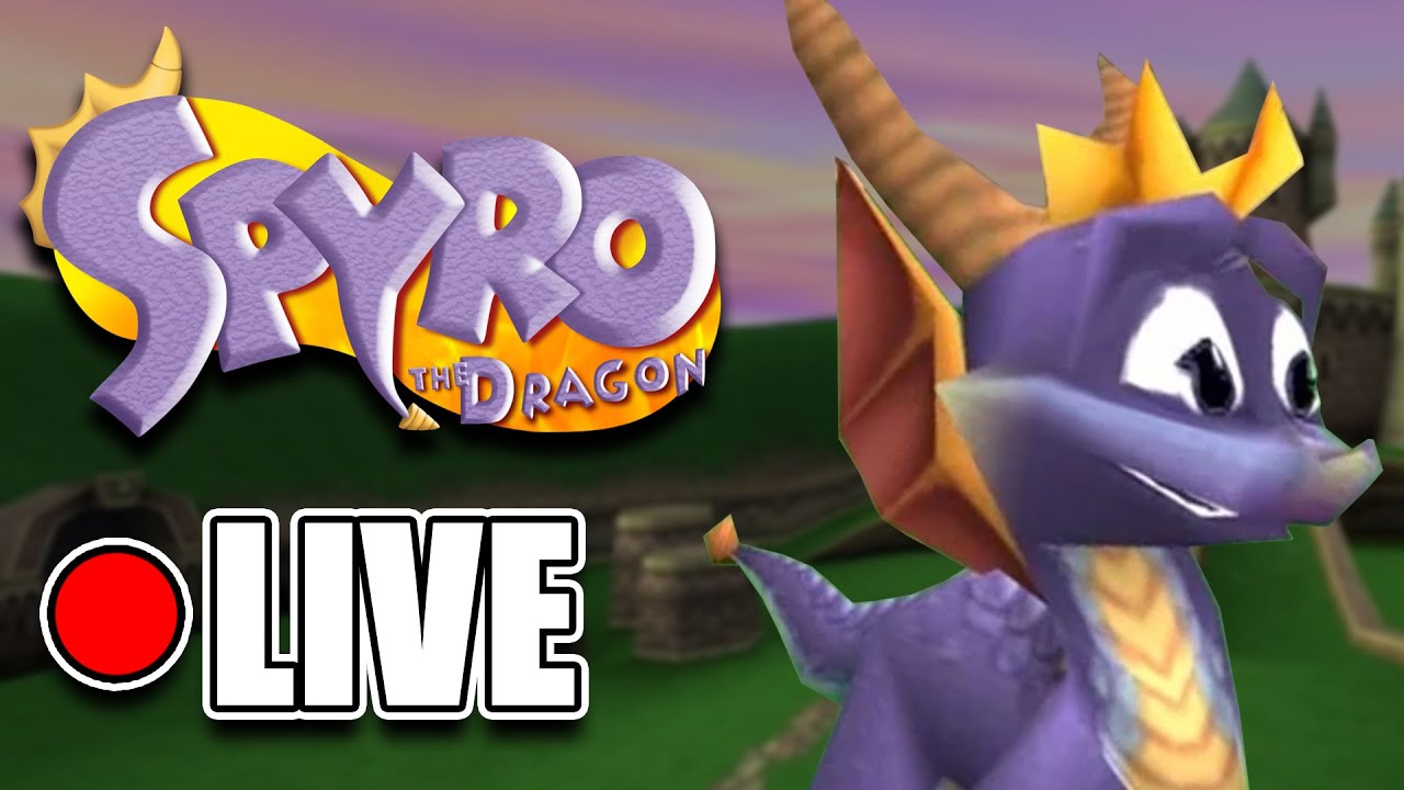 Spyro Treats Depression! :') - OG Spyro the Dragon Livestream