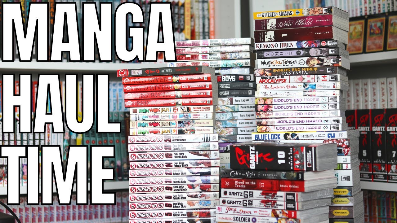 BIG manga haul | 100+ Volumes new/rare