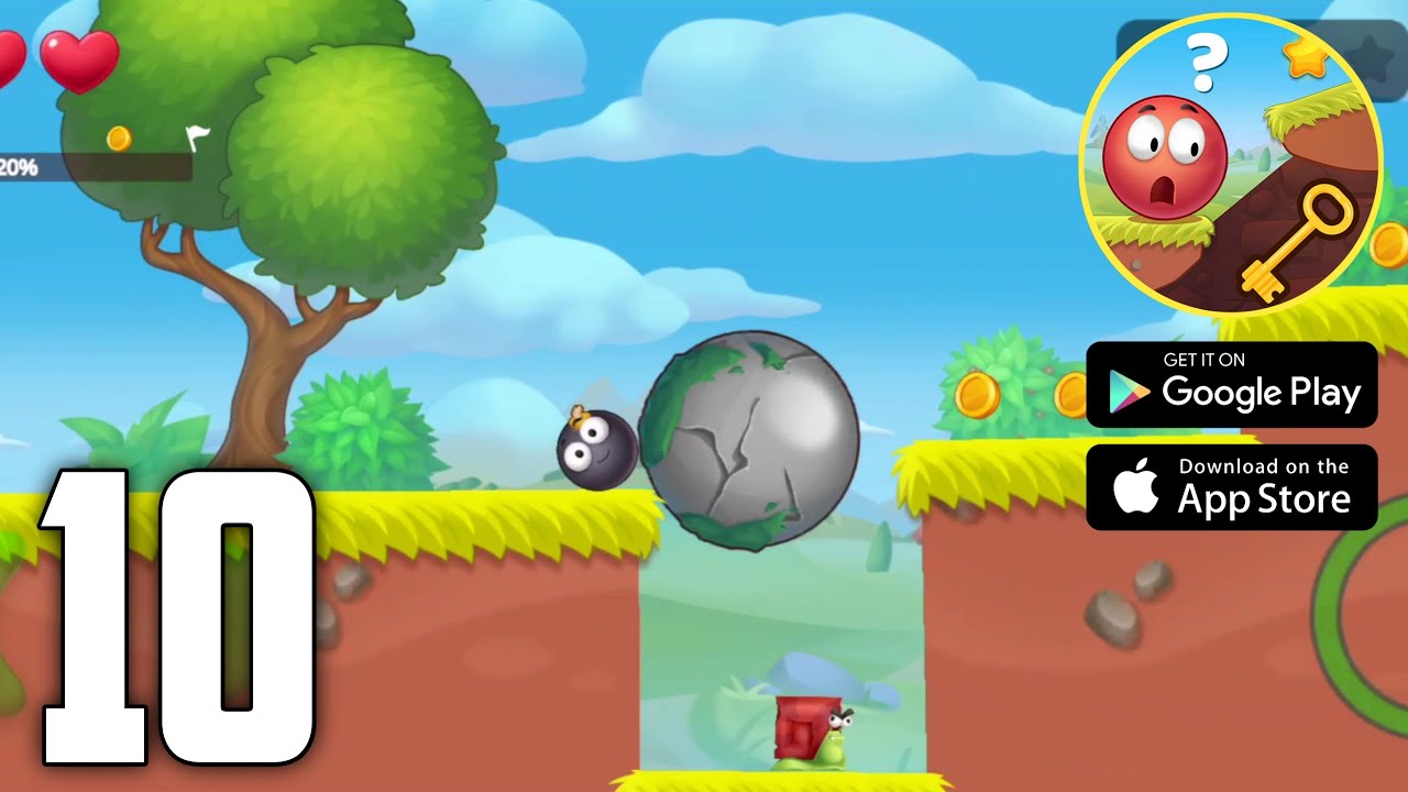Red Ball: Secret Adventure Part 10 | Gameplay Walkthrough | Levels 91-100 | (iOS & Android)