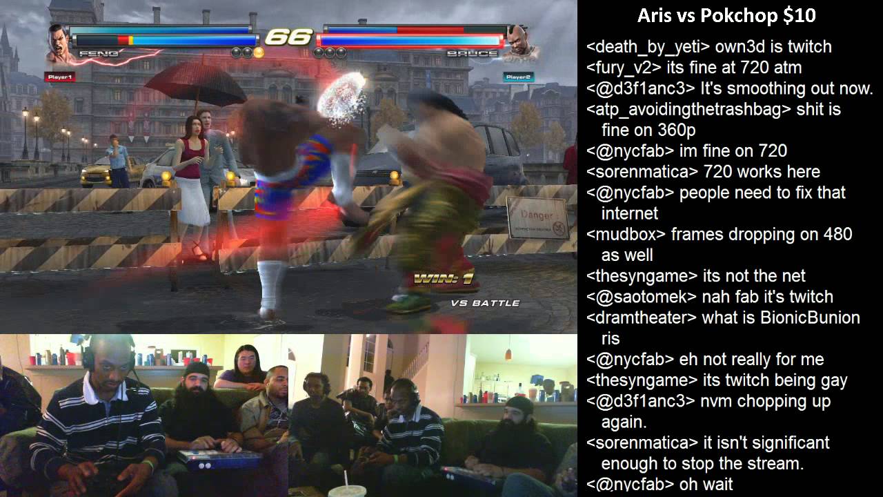 Tekken Tag Tournament 2 - Aris vs Pokchop FT3 $10