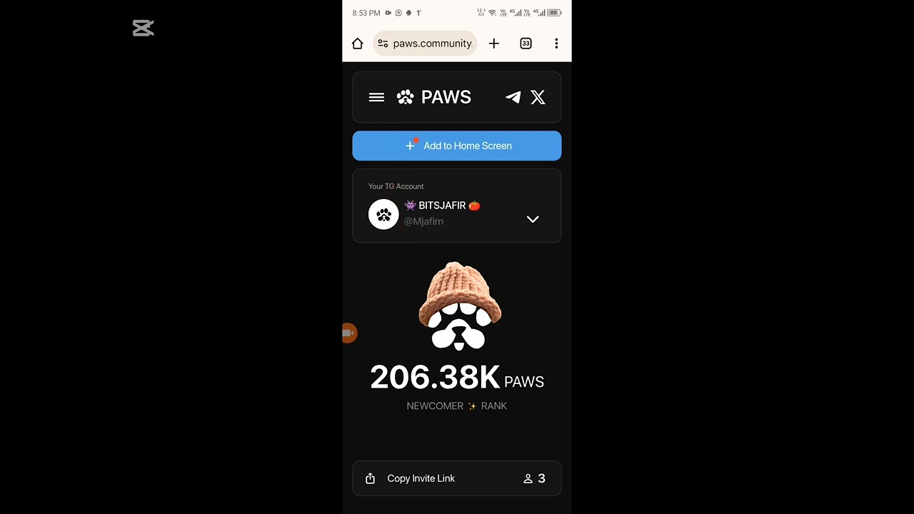 Paws 🐾 Airdrop Eligibility Check || Paws New  Update || Paws Eligiblity Criteria Check ✅
