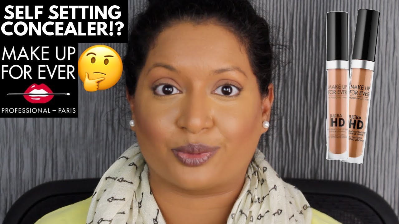 Make Up Forever Ultra HD Self-Setting Concealer ( 1 Week Wear Test)