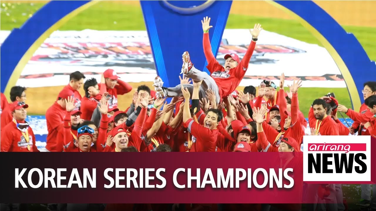 SK Wyverns win 1st baseball championship in 8 years