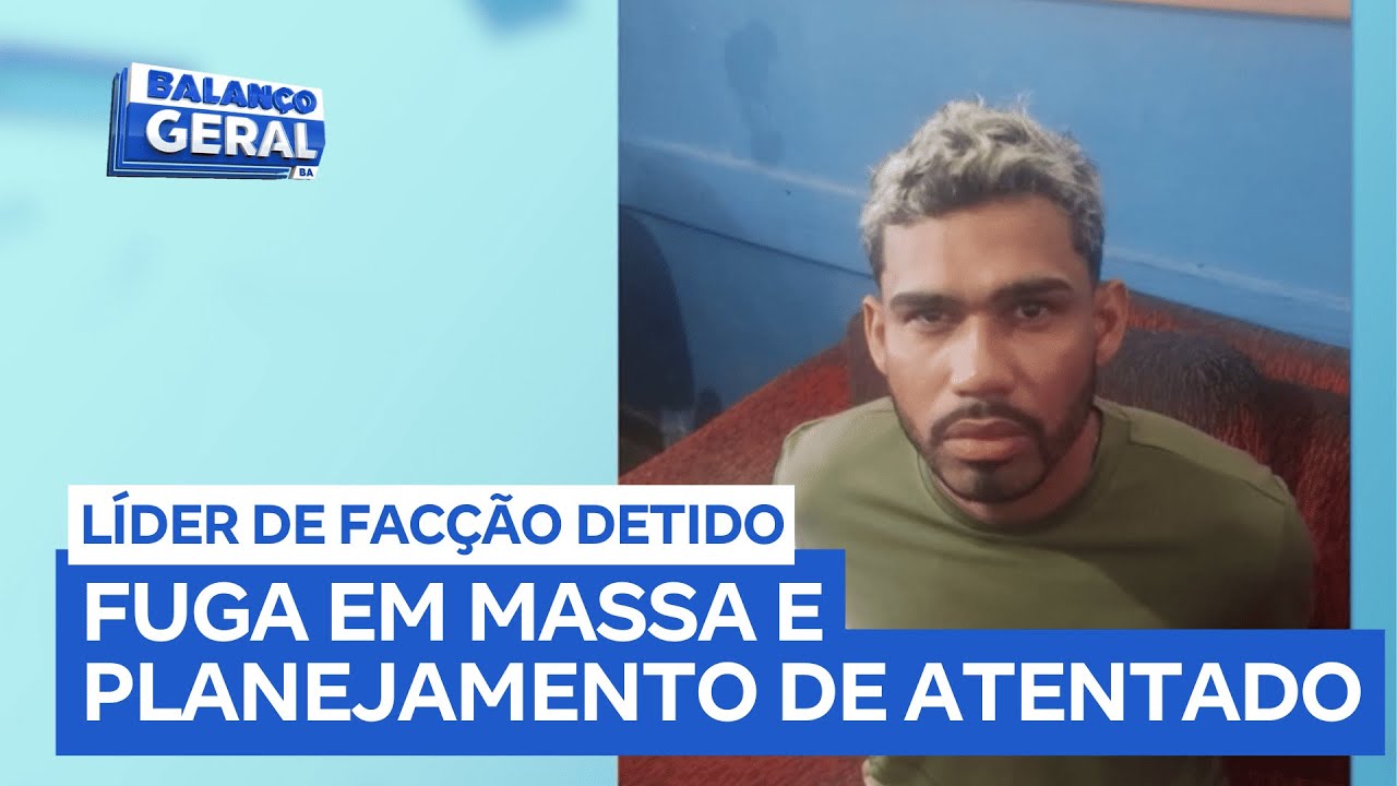 Suspeito de chefiar fuga em massa de presídio e planejar atentado contra ex-diretor é preso