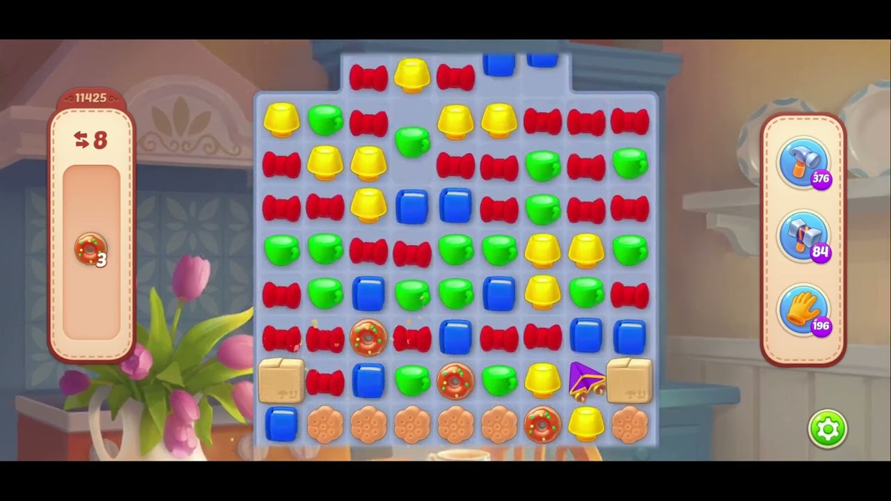 Homescapes Level 11425  -- No cheats