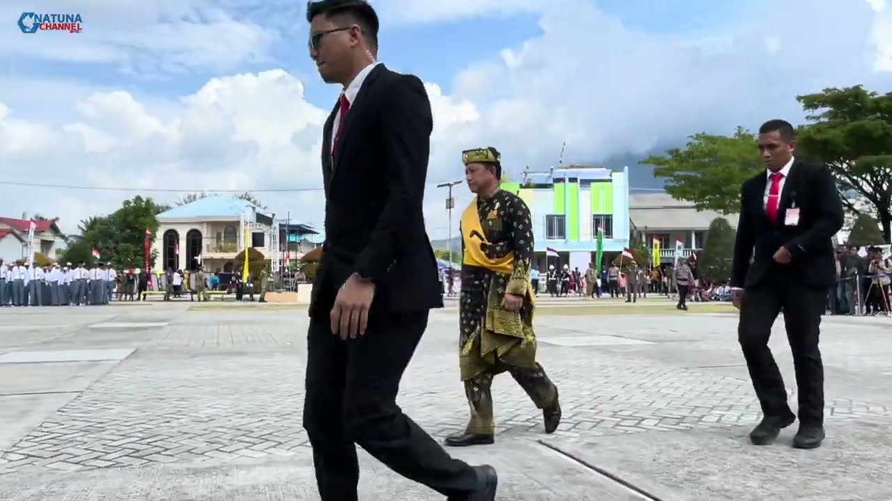 MENDAGRI MENJADI INSPEKTUR UPACARA HUT KE-78 RI DI NATUNA