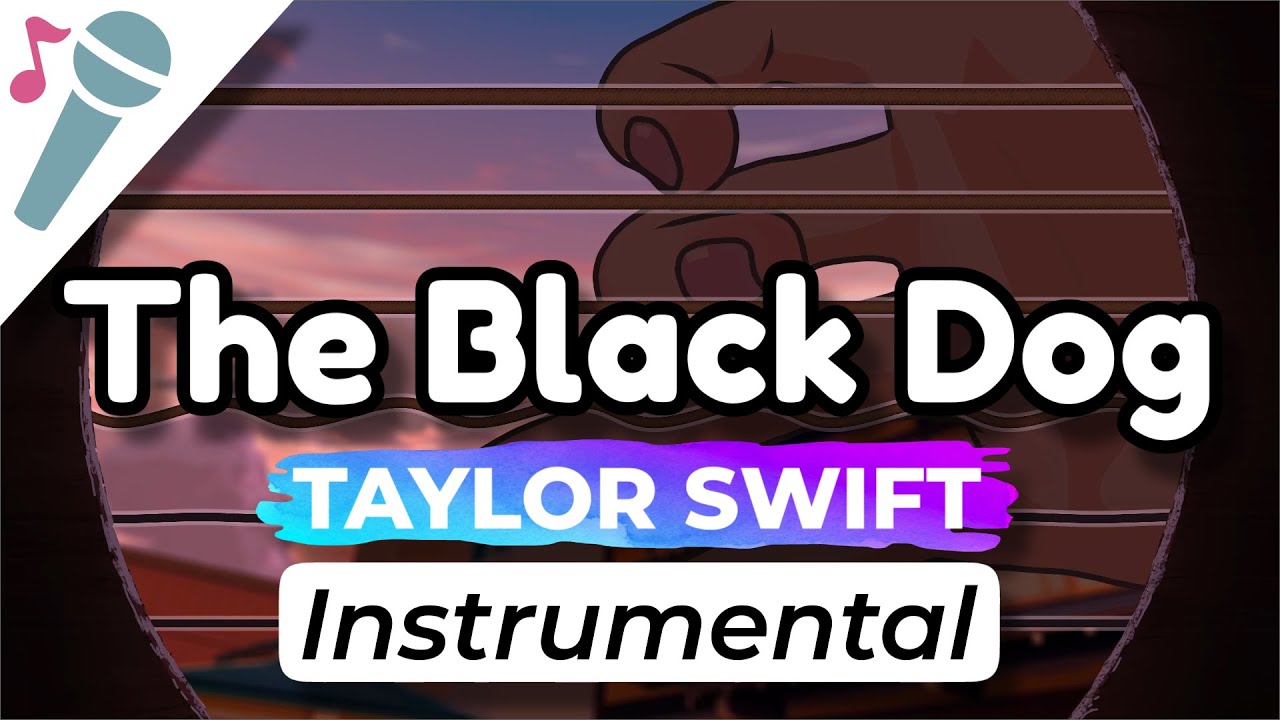 Taylor Swift - The Black Dog - Karaoke Instrumental (Acoustic)