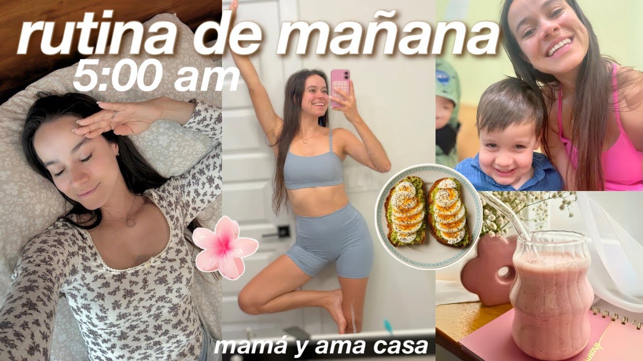 Mañana Productiva y Realista a las 5 AM: mamá y ama de casa ✩