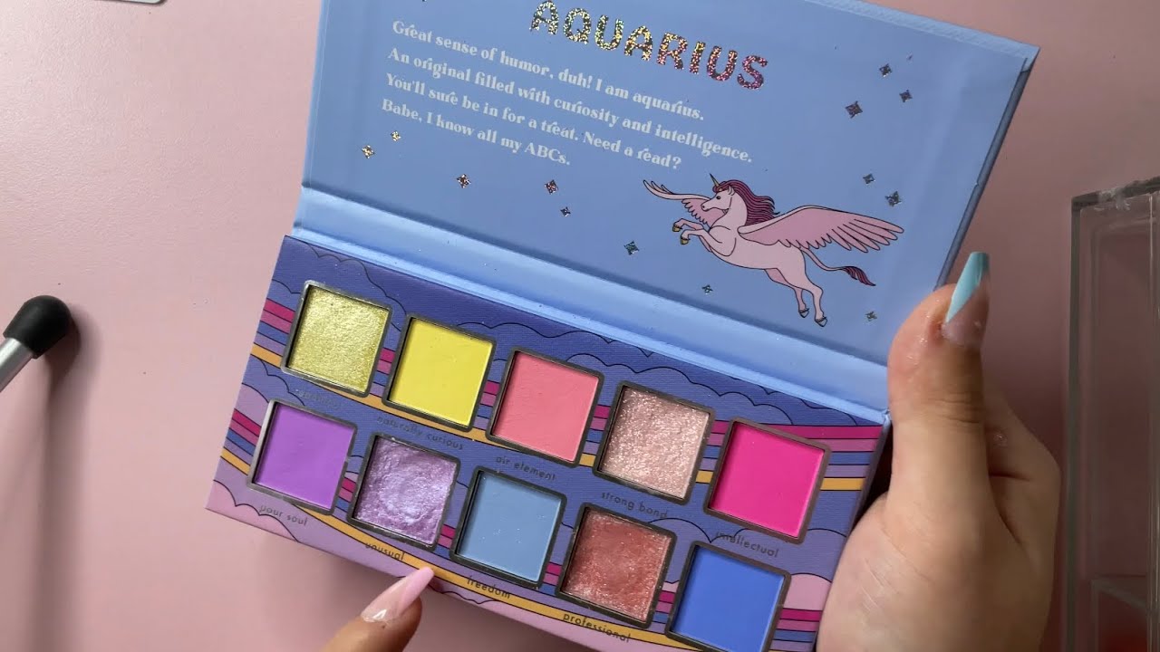 ASMR Makeup Palette Collection Part 1: Tapping, Tracing, Scratching, & Whispering