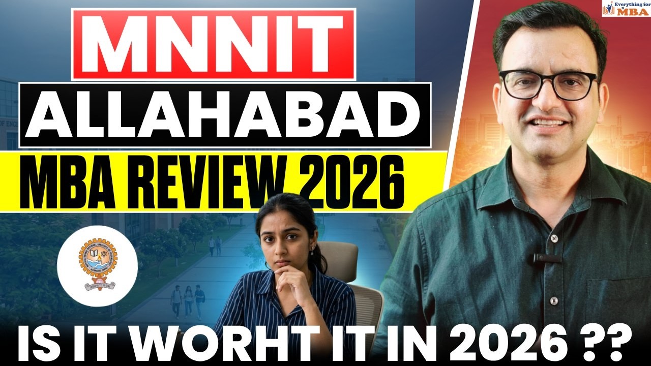 MNNIT Allahabad MBA Review 2026 🔥 Placements, Fees & Reality Check!