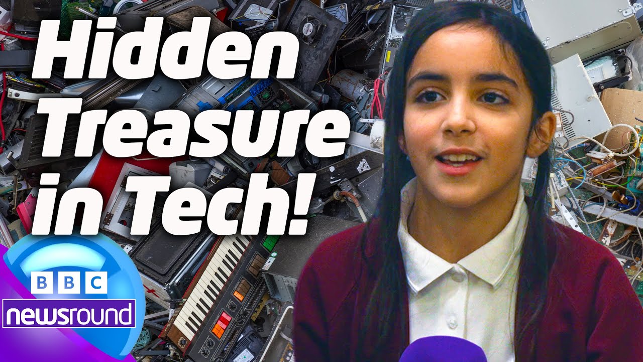How to Recycle Tech: Find Hidden Treasure! | Newsround | News For Kids