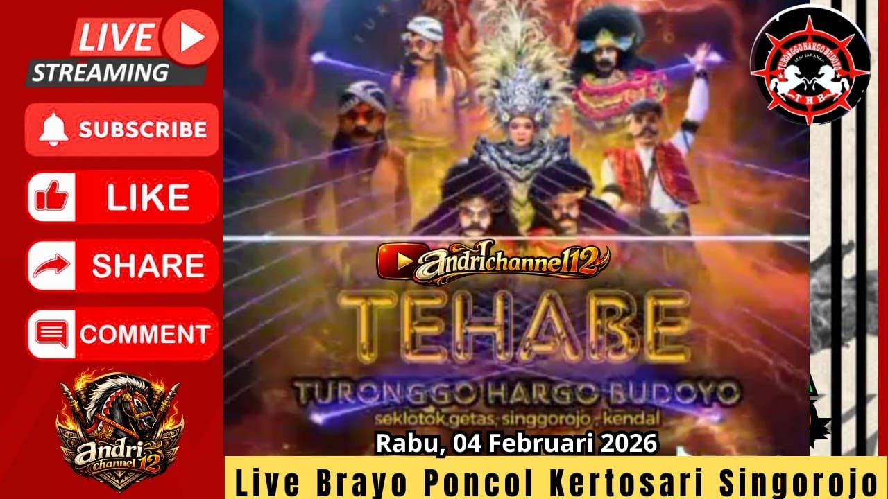 Turonggo Hargo Budoyo ( THB Seklotok ) Live Brayo Poncol Kertosari Singorojo