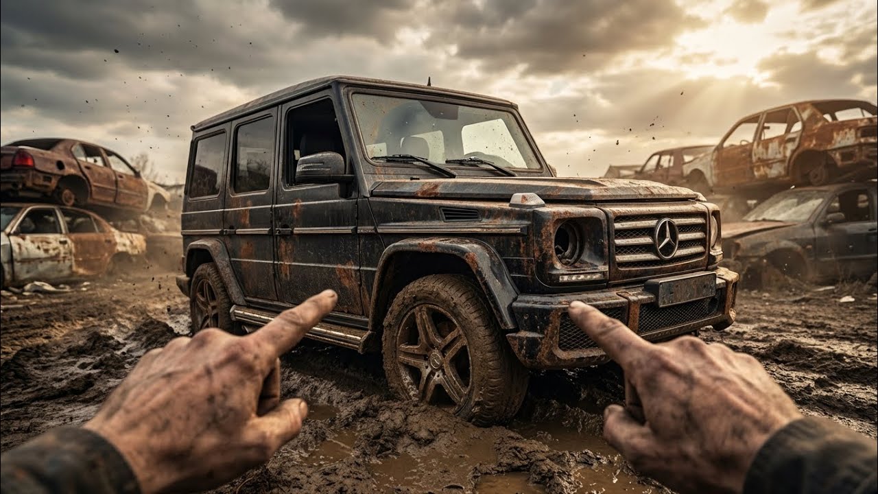Full Restoration of 2014 Mercedes G-Wagon W463–From Junkyard to Showroom Shine🔧